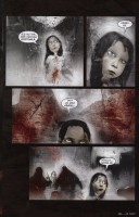 Ukázková strana - kresba Ben Templesmith.