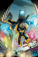 Ukázková kresba z komiksové série Static Shock.