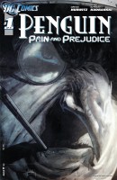 Obálka prvního dílu americké komiksové minisérie Penguin: Pride and Prejudice.