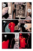 Ukázka z amerického vydání komiksového příběhu Hellboy: House of the Living Dead.