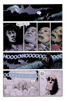 Ukázka z amerického vydání komiksového příběhu Hellboy: House of the Living Dead.