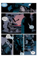 Ukázka z českého vydání komiksu Hellboy: Temnota vábí.