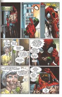 Ukázka z českého vydání komiksu Spider-Man: Návrat.