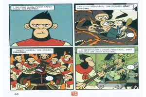 Ukázka z českého vydání komiksu Američan čínského původu.
