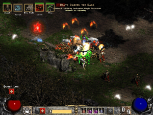 Ukázka ze hry Diablo II.