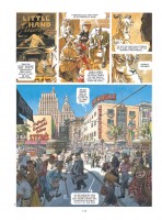 Ukázka z českého vydání komiksu Blacksad.