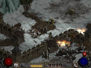 Ukázka ze hry Diablo II: Lord of Destruction.