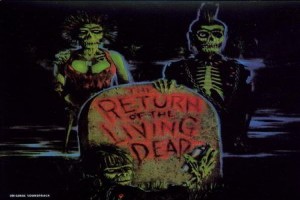 Obal soundtracku k filmu The Return of the Living Dead.